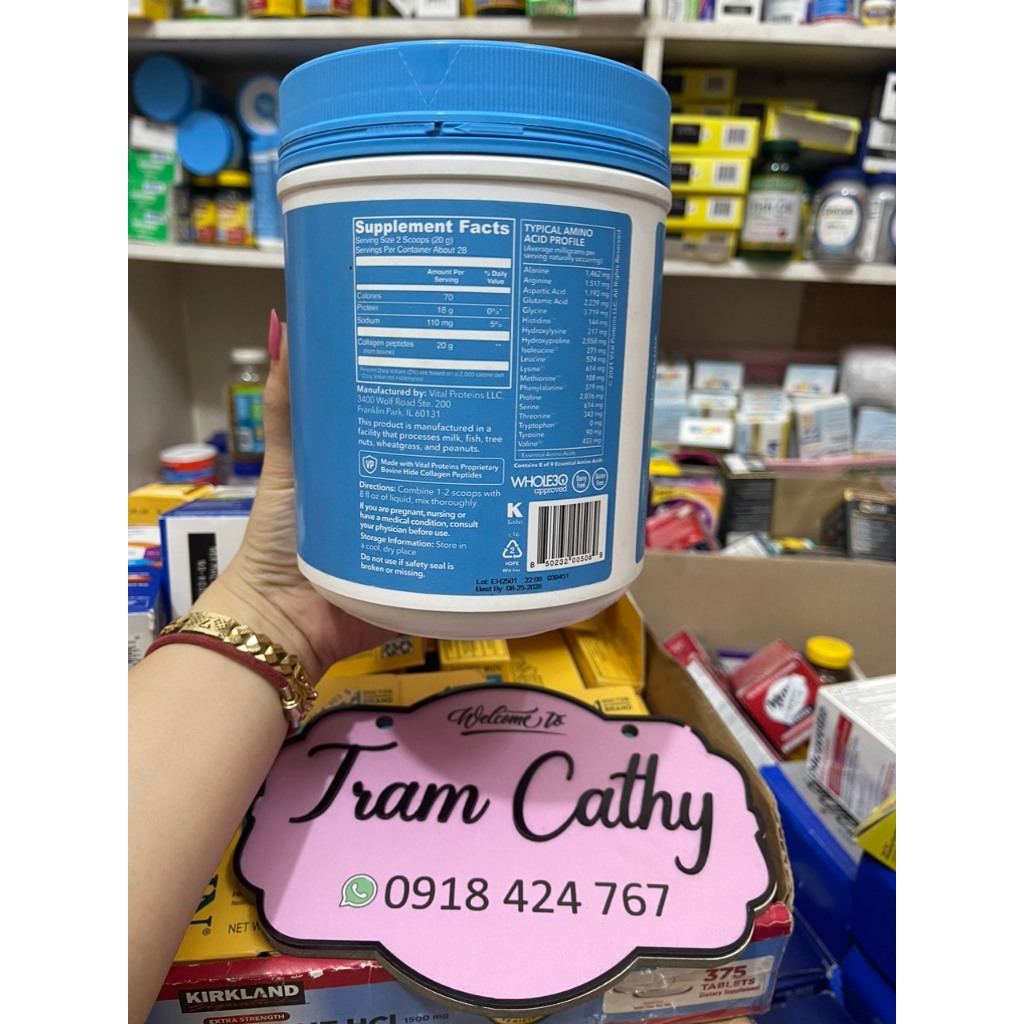 567g date 2028 vital proteins collagen