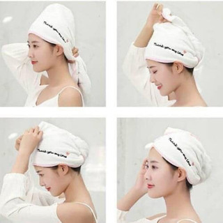 Khăn Quấn Tóc/ Khăn Ủ Tóc Sau Khi Gội Siêu Thấm Hút (HD96)
