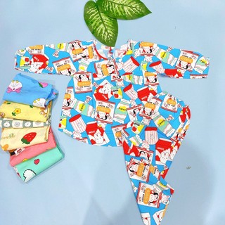 (SIZE 10) Bộ tole lanh (tôn), lanh lụa mặc nhà bé gái tay dài quần dài cổ tròn 22-25kg, bộ hè cho bé, mát mẻ.