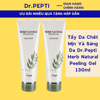 Tẩy Da Chết Mịn Và Sáng Da Dr.Pepti Herb Natural Peeling Gel 130ml