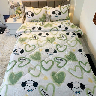 Bộ chăn ga gối trần hè