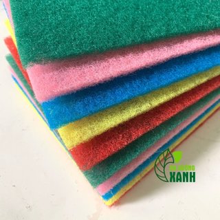 Miếng bọt biển rửa chén đa năng, xốp bọt biển rửa chén, bát cao cấp set 10 miếng