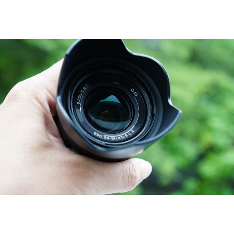 Ống kính Sony 18-55mm F3.5-5.6 OSS đen 99%