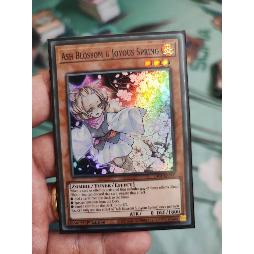 1 lá thẻ bài Ash Blossom & Joyous Spring - RA01-EN008