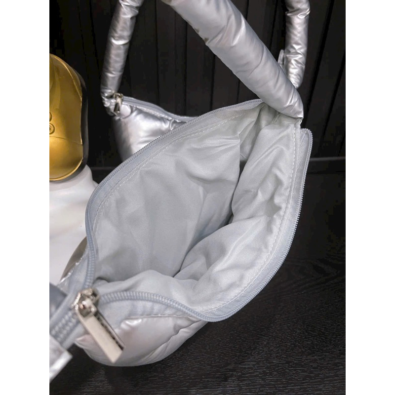 Túi kẹp nách xuất âu màu bạc