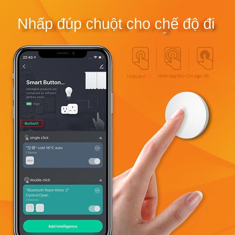 Nút nhấn ngữ cảnh thông minh tuya zigbee