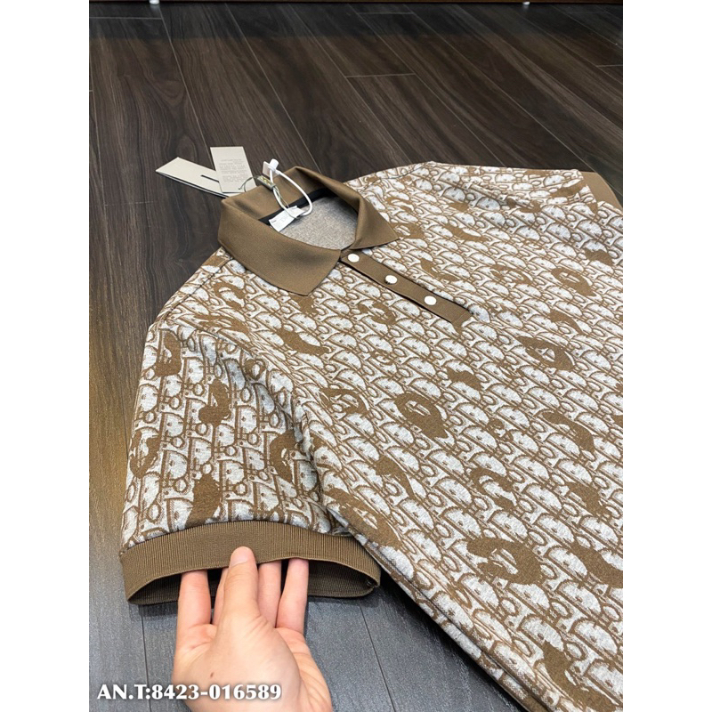 Áo POLO đì O vải dệt bản SUPPER hàng QC cao cấp