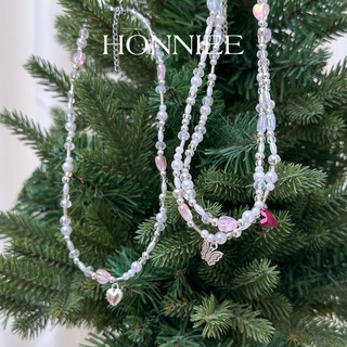 [088] Dây chuyền nữ cổ điển mặt tim Honniee
