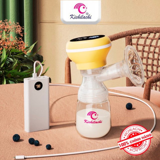 Máy Hút Sữa Điện Đơn Kichi Plus Không Dây 1 DỤNG CỤ HÚT SỮA Hút Êm Không Đau Giảm Tiếng Ồn