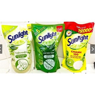 Nước rửa chén sunlight túi 750g đủ hương