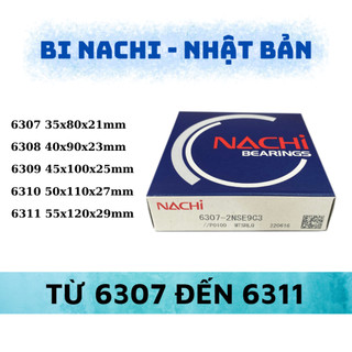 Vòng bi nachi 6307, 6308, 6309, 6310, 6311