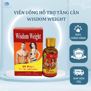 Tăng cân an toàn wisdom weight chính hãng - tăng cân an toàn không tích nước sản phẩm chính hãng