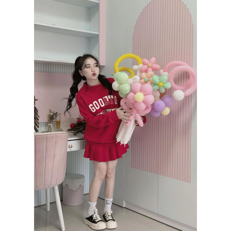 SET HOODIE KÈM CVAY XẾP LI