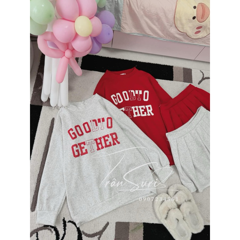 SET HOODIE KÈM CVAY XẾP LI