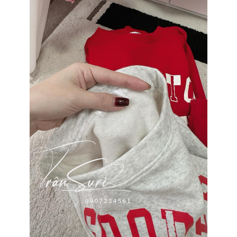 SET HOODIE KÈM CVAY XẾP LI