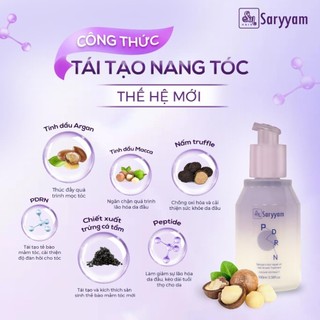 Xịt hỗ trợ mọc tóc - Mọc tóc con - Tinh dầu hỗ trợ mọc tóc con Sinhair Saryyam 100ml - Dưỡng tóc SInhair - Xịt Bưởi