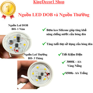 Bóng đèn Led, Bóng đèn trang trí decor ngoài trời Chống Nước 5W 7W 9W