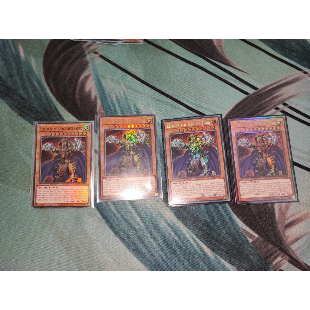 1 lá thẻ bài Eldlich the Golden Lord - RA01-EN019