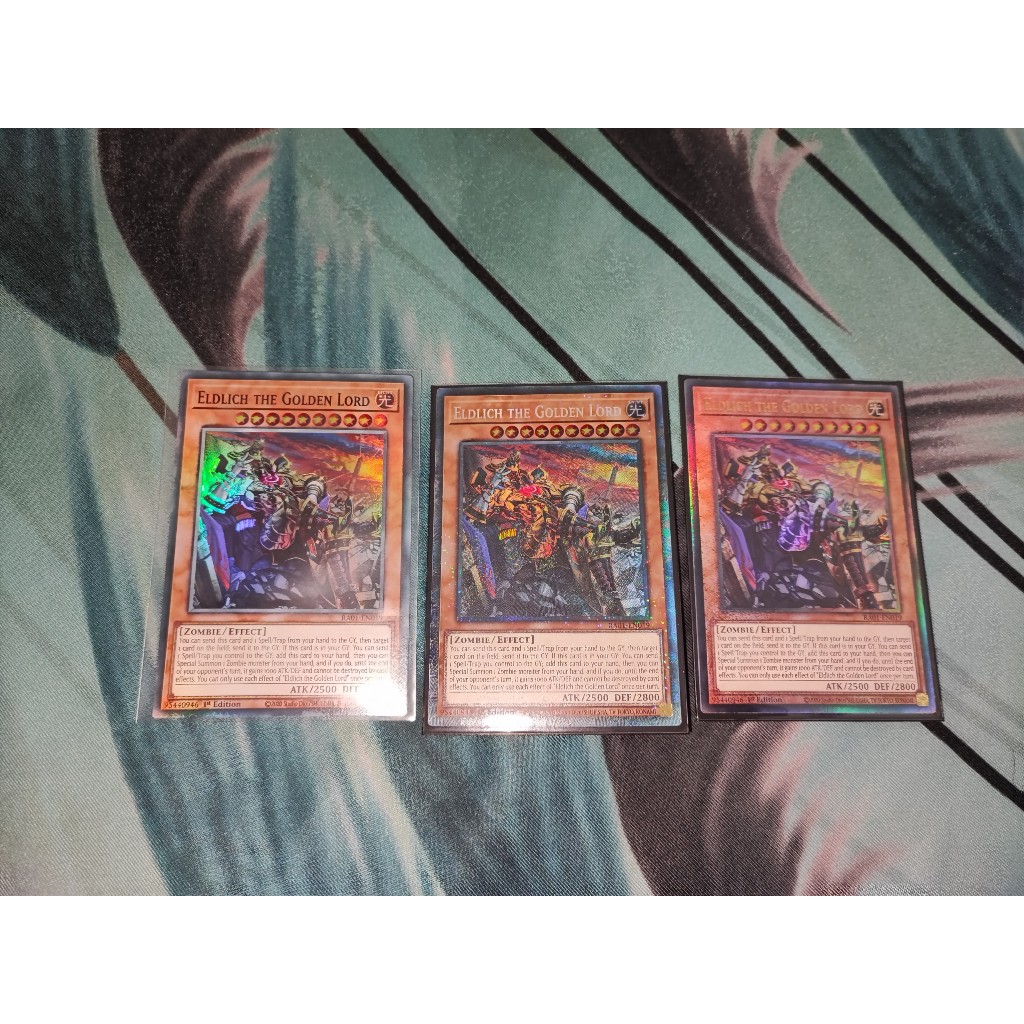 1 lá thẻ bài Eldlich the Golden Lord  - RA01-EN019