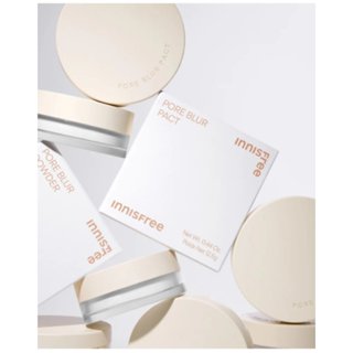   Mẫu mới  Phấn Phủ Kiềm Dầu Dạng Nén Innisfree Pore Blur Pact 12.5g  date 06 2028  