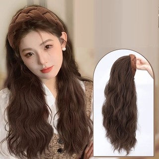 Tóc cài nửa đầu nữ BN02 ❤️FREESHIP❤️ tóc giả cài nửa đầu, băng đô tóc giả bán nguyệt, tóc giả cô dâu, tóc giả nữ