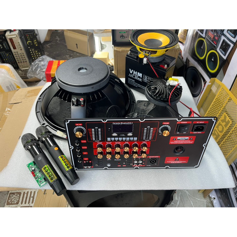 Combo loa kéo 4 tấc đơn