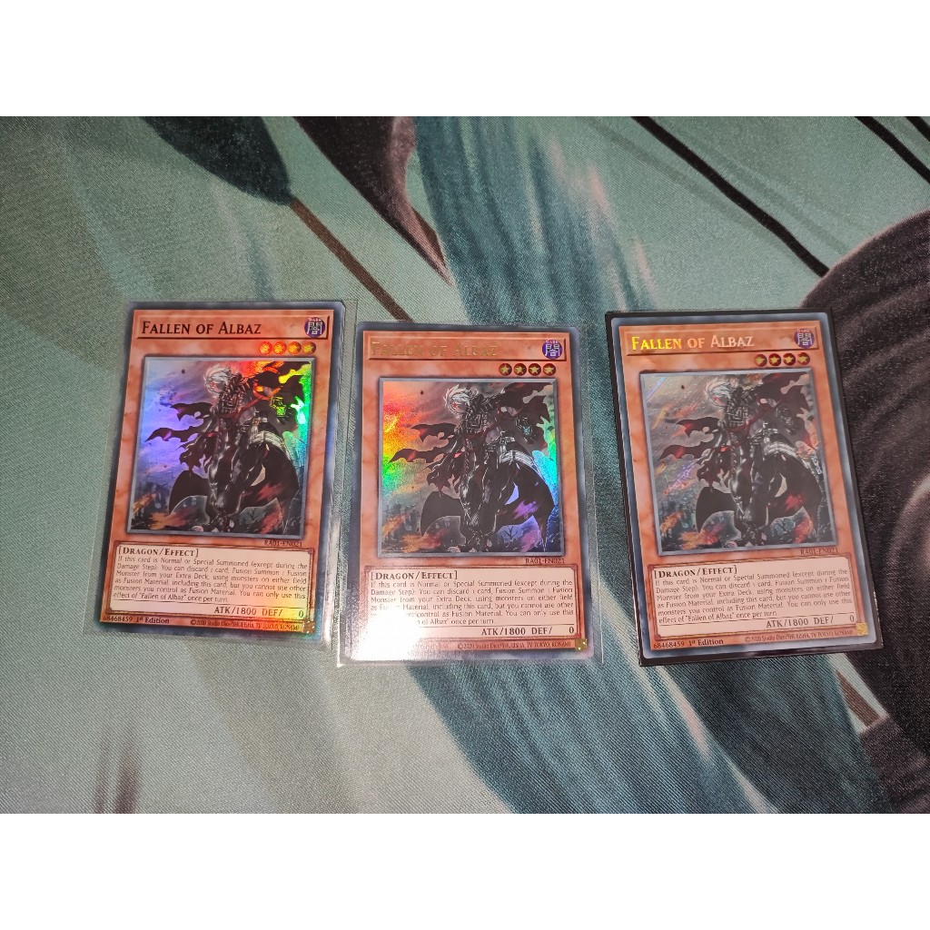 1 lá thẻ bài Fallen of Albaz - RA01-EN021