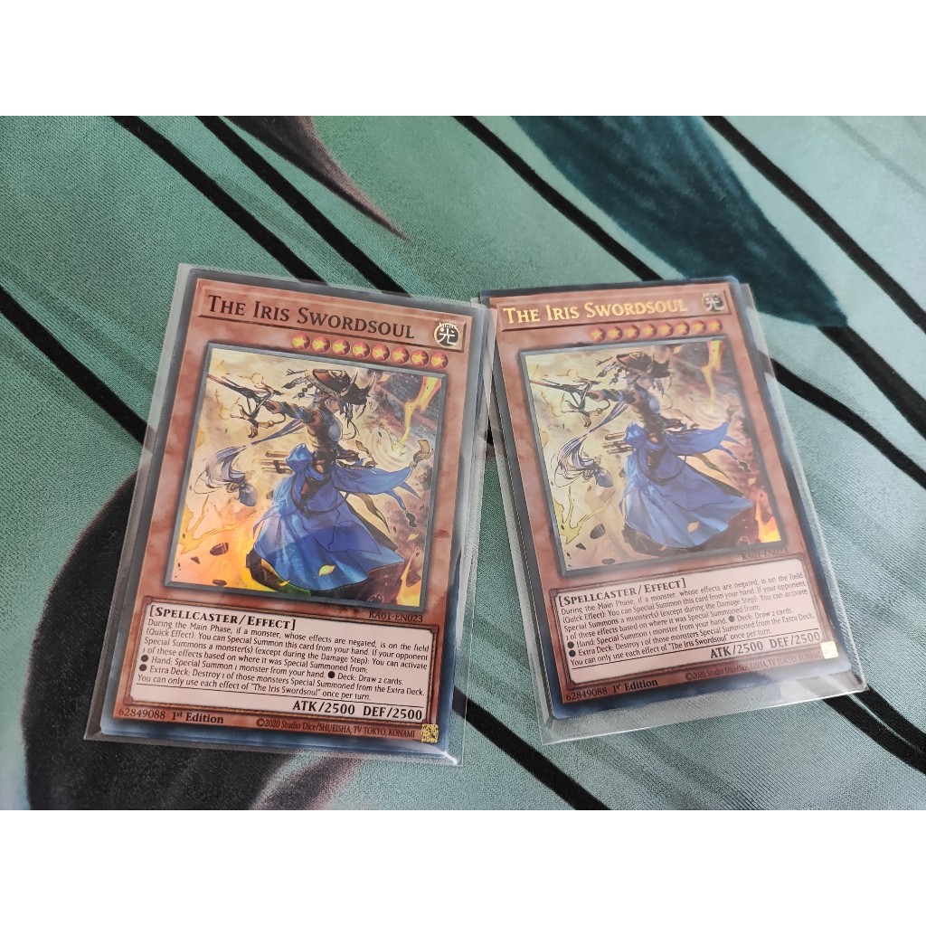 1 lá thẻ bài The Iris Swordsoul - RA01-EN023