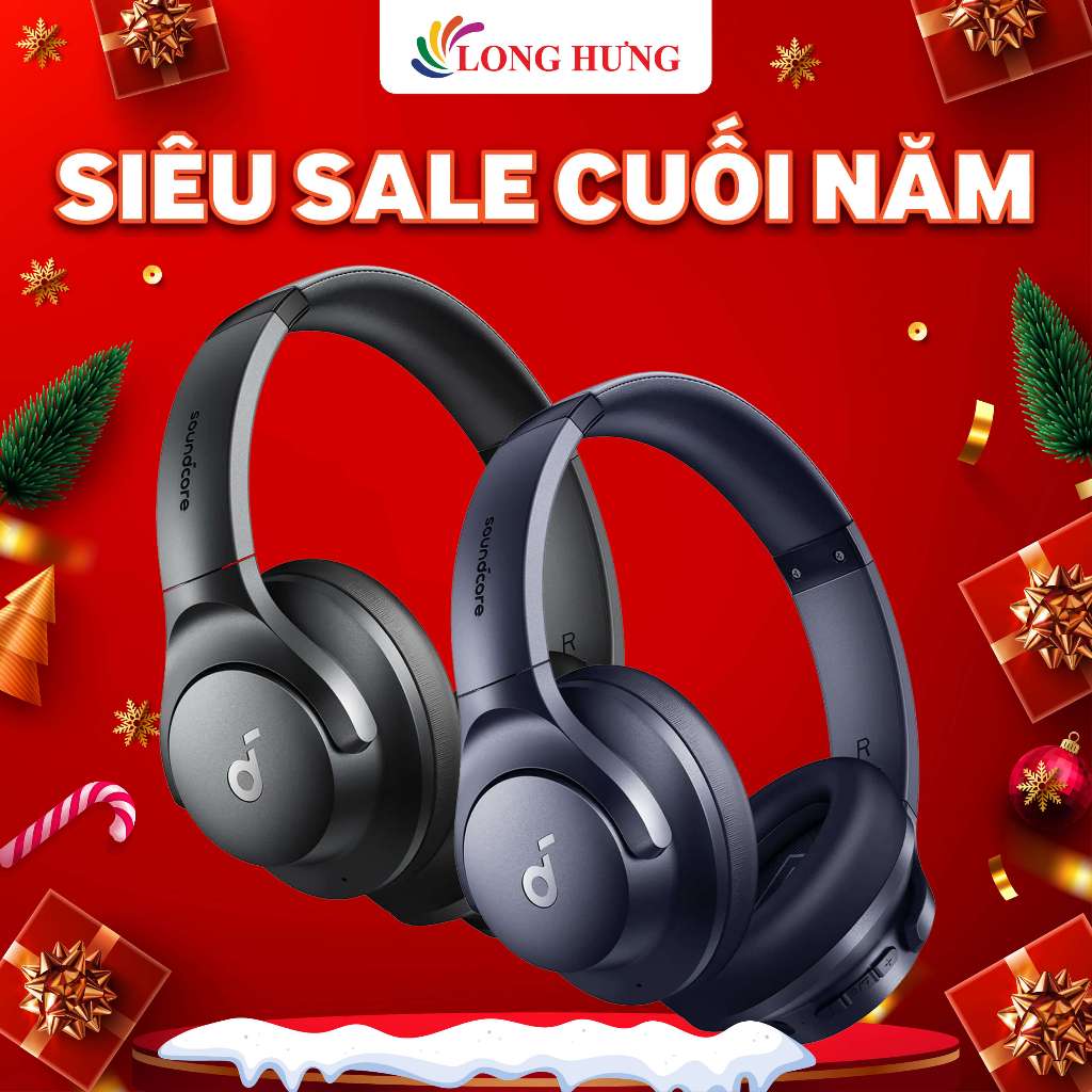 Tai nghe chụp tai Bluetooth Anker Soundcore Q20i A3004 - Hàng chính hãng