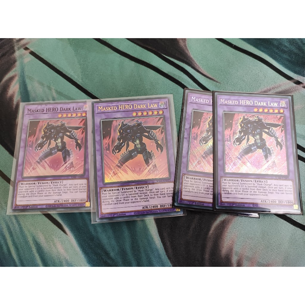 1 lá thẻ bài Masked HERO Dark Law - RA01-EN025