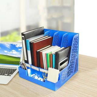 Giá đựng tài liệu nhiều ngăn kèm khay để bút, Khay đựng hồ sơ tài liệu văn phòng để bàn