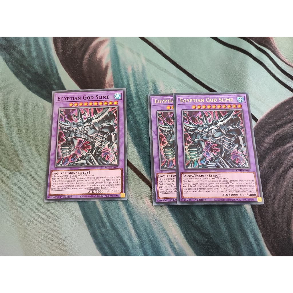 1 lá thẻ bài Egyptian God Slime - RA01-EN029