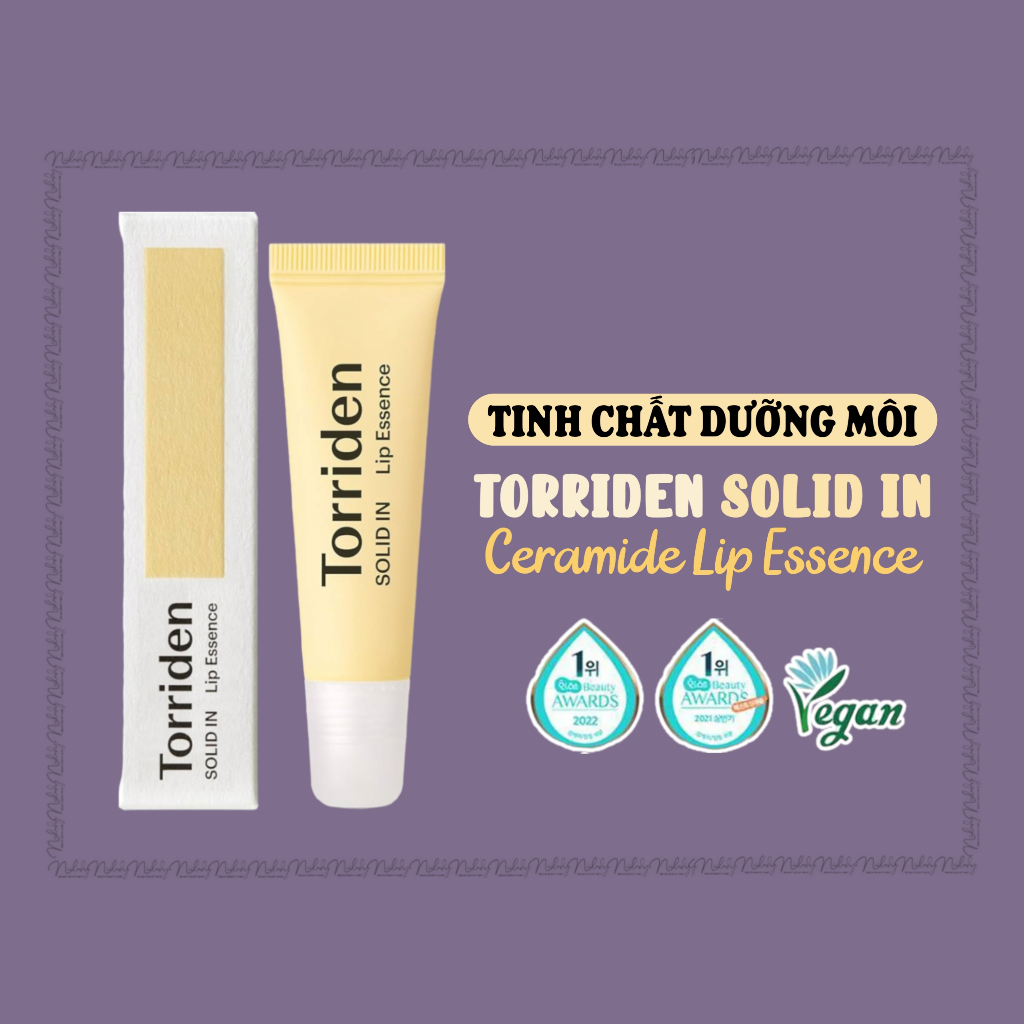 (HSD 10/10/2026) Tinh chất dưỡng môi Torriden Solid In Ceramide Lip Essence