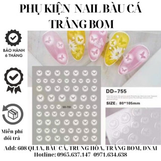 Sticker Dán Móng Nail - Sticker Design Trang Trí Móng Nhiều Mẫu Siêu Xinh
