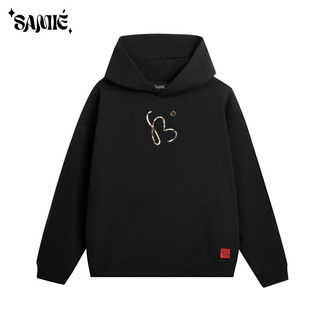 Hoodie form đứng in logo samié premium camo - hoodie đen nỉ bông nỉ da cá form đứng in camo lính samié