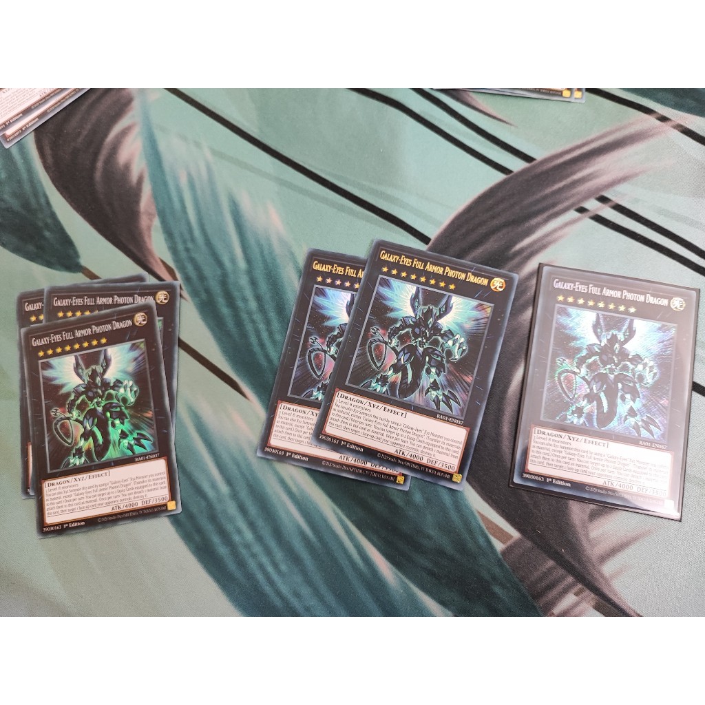 1 lá thẻ bài Galaxy-Eyes Full Armor Photon Dragon - RA01-EN037