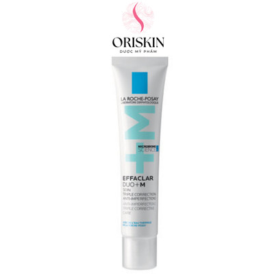 La Roche-Posay Kem Dưỡng Giảm Mụn, Ngừa Thâm, Thông Thoáng Lỗ Chân Lông La Roche-Posay Effaclar Duo + 40ml