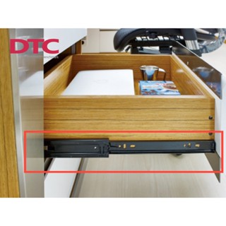 Ray bi lắp hộc kéo topten, ray trượt lắp ngăn kéo 3 tầng bản 45mm dày đẹp