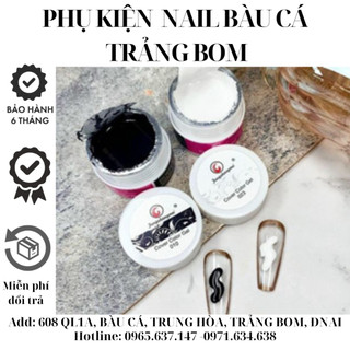 Gel vẽ đen, trắng fengshangmei chính hãng - gel vẽ nổi chất đậm đặc chuyên dụng cho dân làm móng - sơri nail