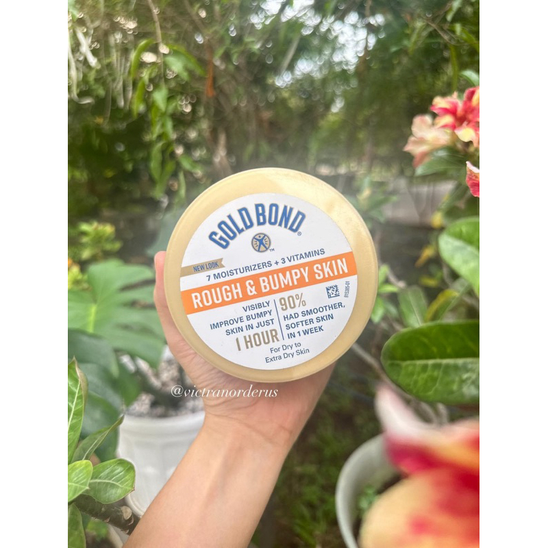 - Kem dưỡng body chuyên cho những vùng da sần sùi, thô ráp GOLD BOND Rough  & Bumpy Skin
