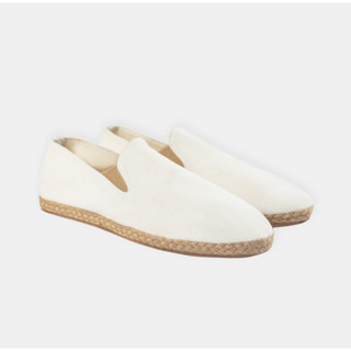 Giày Lười Loafer Đế Cói Liliw Abaca Cao 2cm Dành Cho Nam Êm Nhẹ - Hơi Trắng