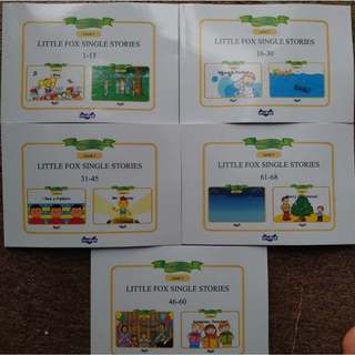 Sách - little fox single stories level 1 - in gộp 3 cuốn