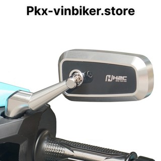 Gương xe máy h2c - mặt kính trắng
