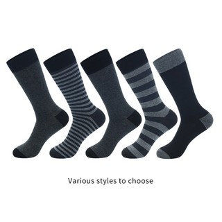 Set 5 đôi Tất,Vớ Nam cao cổ,tất công sở,giày tây cao cấp chất liệu cotton