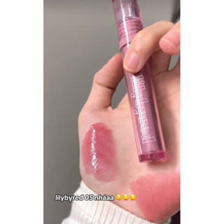 Son Tint Bóng Lilybyred Glassy Layer Fixing Mọng Môi màu Hồng Lạnh