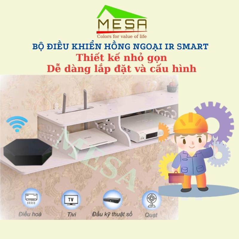 Bộ Điều Khiển Hồng Ngoại IR Smart, Điều Khiển Các Loại Quạt, Tivi, Điều Hoà, Dàn Âm Thanh, Đầu KTS Qua Điện Thoại