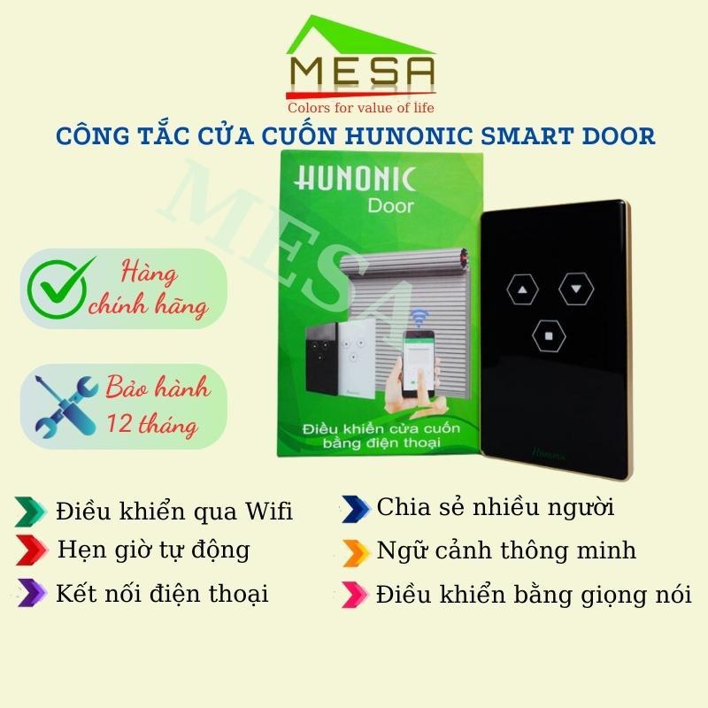 Công tắc cửa cuốn thông minh Hunonic Door, Điều Khiển Từ Xa Bằng Điện Thoại, Bảo Hành 12 Tháng 1 Đổi 1[BẢN CAO CẤP]