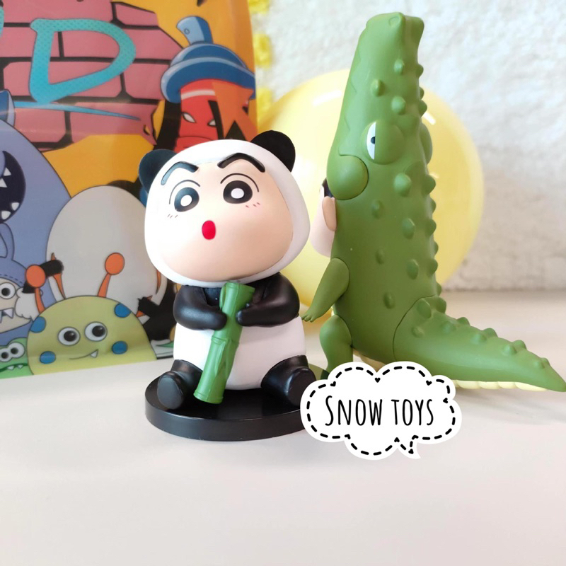 Mô hình Shin Cậu bé bút chì Shinnosuke - Shinchan Cosplay gà cá sấu rùa cừu sâu gấu trúc - Shin động vật - 8~12cm