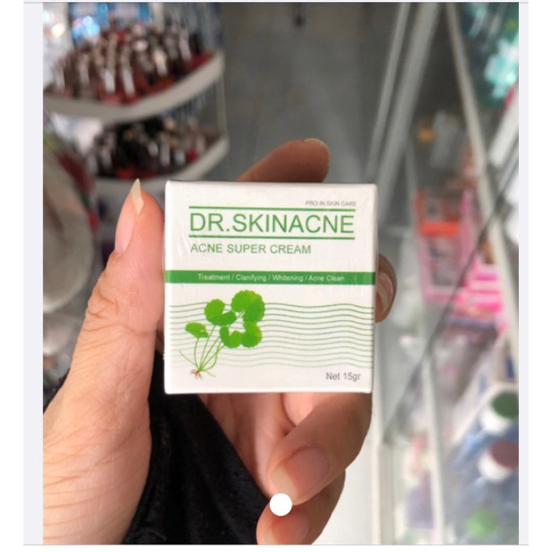 Kem mụn trắng Dr Skinacne 15g