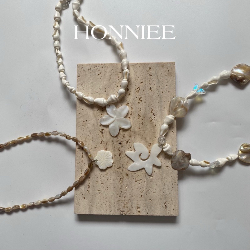vòng cổ nữ mùa hè mặt hoa xinh Honniee